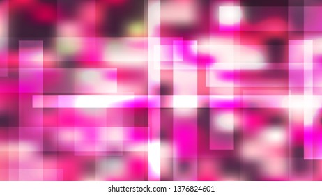 Geometric Abstract Pink and White Background Design