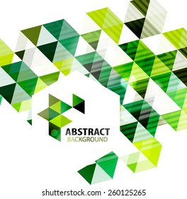 Diseño de fondo poligonal geométrico abstracto