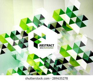 Diseño de fondo poligonal geométrico abstracto