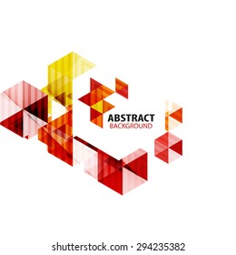 Geometrisches abstraktes polygonales Hintergrunddesign
