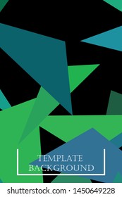 Geometric abstract polygonal background. The pattern in the style of origami, which consists of triangles.