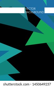 Geometric abstract polygonal background. The pattern in the style of origami, which consists of triangles.