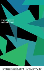 Geometric abstract polygonal background. The pattern in the style of origami, which consists of triangles.