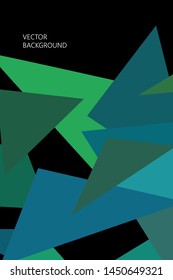 Geometric abstract polygonal background. The pattern in the style of origami, which consists of triangles.