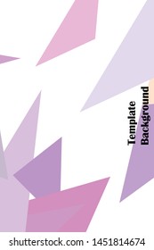 Geometric abstract polygonal background. The pattern in the style of origami, which consists of triangles.