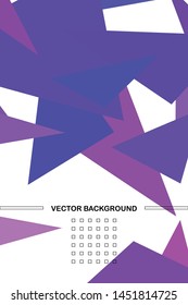 Geometric abstract polygonal background. The pattern in the style of origami, which consists of triangles.