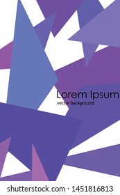 Geometric abstract polygonal background. The pattern in the style of origami, which consists of triangles.