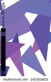 Geometric abstract polygonal background. The pattern in the style of origami, which consists of triangles.