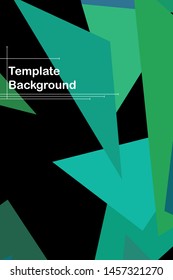 Geometric abstract polygonal background. The pattern in the style of origami, which consists of triangles.