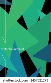 Geometric abstract polygonal background. The pattern in the style of origami, which consists of triangles.