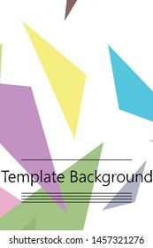 Geometric abstract polygonal background. The pattern in the style of origami, which consists of triangles.