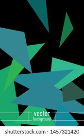 Geometric abstract polygonal background. The pattern in the style of origami, which consists of triangles.