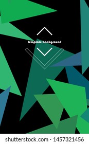 Geometric abstract polygonal background. The pattern in the style of origami, which consists of triangles.