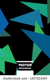 Geometric abstract polygonal background. The pattern in the style of origami, which consists of triangles.