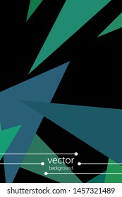 Geometric abstract polygonal background. The pattern in the style of origami, which consists of triangles.