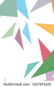 Geometric abstract polygonal background. The pattern in the style of origami, which consists of triangles.