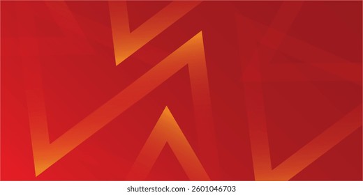 Geometric abstract red background. Vector illustration