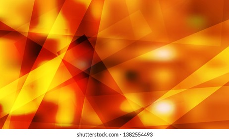 Geometric Abstract Red and Yellow Background Illustrator