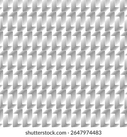 Geometric Abstract with Repeating Layered Lines