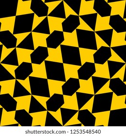 Geometric abstract rhombus seamless pattern vector illustration