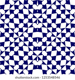Geometric abstract rhombus seamless pattern vector illustration