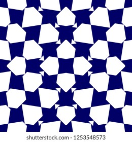 Geometric abstract rhombus seamless pattern vector illustration
