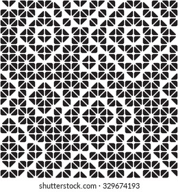 Geometric abstract seamless pattern