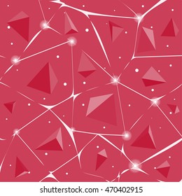 Geometric, abstract, seamless pattern.