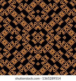 Geometric abstract seamless pattern background trendy design ornament vintage elegant style vector illustration ready for print.