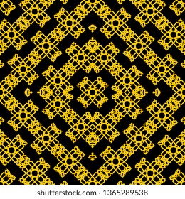 Geometric abstract seamless pattern background trendy design ornament vintage elegant style vector illustration ready for print.