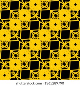 Geometric abstract seamless pattern background trendy design ornament vintage elegant style vector illustration ready for print.