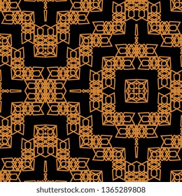 Geometric abstract seamless pattern background trendy design ornament vintage elegant style vector illustration ready for print.