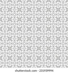 Geometric abstract seamless pattern. Classic background. Vector illustration