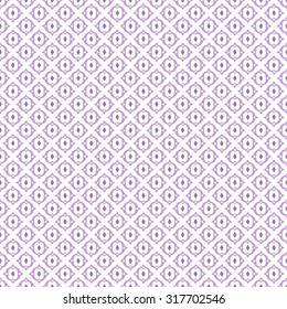 Geometric abstract seamless pattern. Classic background with intersecting circles. Vector illustration. Celtic
