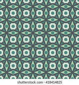 Geometric abstract seamless pattern. Classic background. Vector illustration