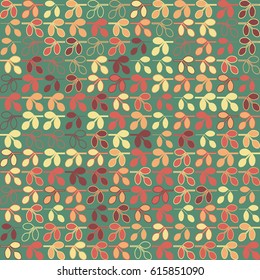 Geometric abstract seamless pattern of colored shapes