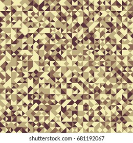 Geometric abstract seamless pattern of colored shapes