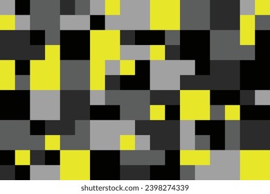 Geometric abstract seamless pattern with colorful square tiles endless ornament texture. Modern vector background.	
