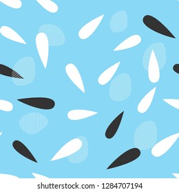 Geometric abstract seamless pattern for decorative design. Fabric design.