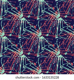geometric abstract seamless pattern in ethnic style graffiti style in beautiful bright color for your design