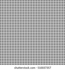 Geometric abstract seamless pattern. Fashion graphic. Vector illustration. Wickerwork background design. Modern stylish abstract texture. Template for print, textile, wrapping and decoration