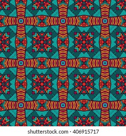 Geometric abstract seamless pattern. graphical background vector