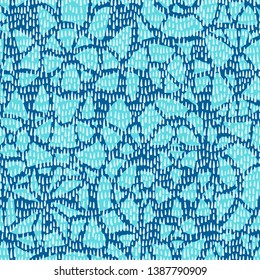 Geometric abstract seamless pattern.  Kaleidoscope illustration with embroidery illusion. Weaving texture. Lace background for textile, fabric, wrapping, carpet,  wallpaper, postcard.