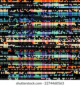 Geometric abstract seamless pattern in low poly style.