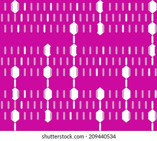 Geometric abstract seamless pattern motif background. Colorful shapes composition