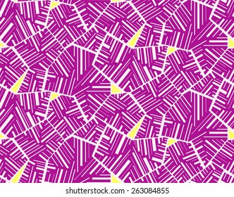 Geometric abstract seamless pattern motif background. Colorful shapes composition