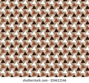 Geometric abstract seamless pattern motif background. Triangles and hexagons. Colorful shapes composition