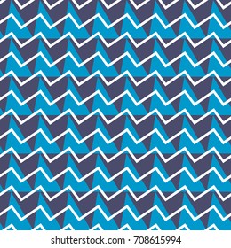 Geometric abstract seamless pattern. Simple triangles motif background. Colorful decoration design. Trendy tyle illustration