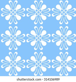 Geometric abstract seamless pattern. Vector illustration