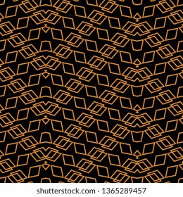 Geometric abstract seamless pattern with zigzag mesh lines stripes background
